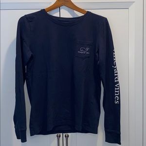Vineyard Vines Navy Long Sleeve
